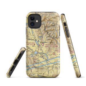 Seeley Lake Airport (23S) VFR Sectional  Tough iPhone Case