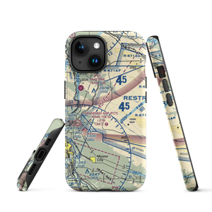 Selah Creek Landing Zone Airport (US-0087) VFR Sectional  Tough iPhone Case