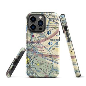 Selah Creek Landing Zone Airport (US-0087) VFR Sectional  Tough iPhone Case