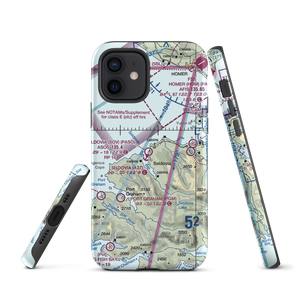 Seldovia Airport (SOV) VFR Sectional  Tough iPhone Case