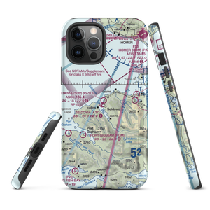 Seldovia Airport (SOV) VFR Sectional  Tough iPhone Case