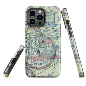 Self Forward Landing Strip (19LA) VFR Sectional  Tough iPhone Case