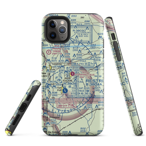 Self Forward Landing Strip (19LA) VFR Sectional  Tough iPhone Case