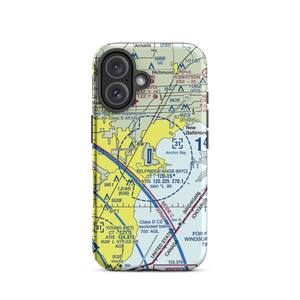 Selfridge Air National Guard Base Airport (MTC) VFR Sectional  Tough iPhone Case