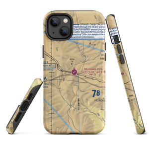 Seligman Airport (P23) VFR Sectional  Tough iPhone Case