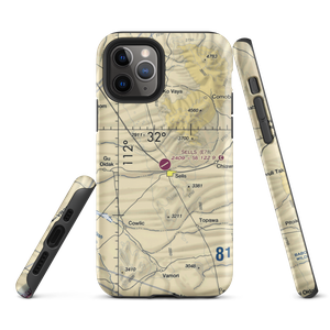 Sells Airport (E78) VFR Sectional  Tough iPhone Case