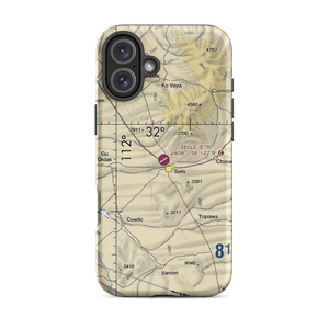 Sells Airport (E78) VFR Sectional  Tough iPhone Case