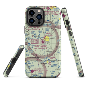 Seneca County Airport (16G) VFR Sectional  Tough iPhone Case