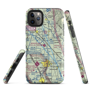 Sequoia Field (D86) VFR Sectional  Tough iPhone Case