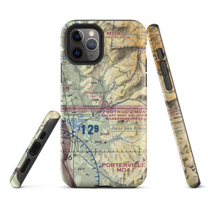 Sequoia Ranch Airport (CA44) VFR Sectional  Tough iPhone Case