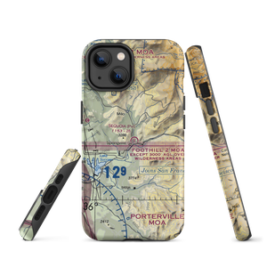 Sequoia Ranch Airport (CA44) VFR Sectional  Tough iPhone Case