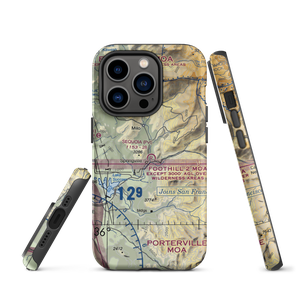 Sequoia Ranch Airport (CA44) VFR Sectional  Tough iPhone Case