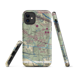 Serene Field (AZ31) VFR Sectional  Tough iPhone Case