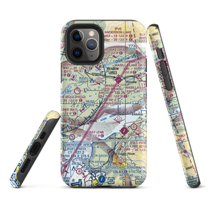 Settlers Bay Airstrip (41AK) VFR Sectional  Tough iPhone Case