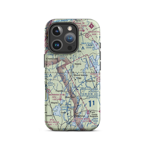 Seven G S Seaplane Base (75B) VFR Sectional  Tough iPhone Case
