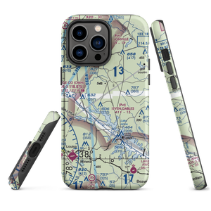 Seven Gables Airport (2VG7) VFR Sectional  Tough iPhone Case