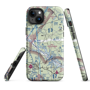 Seven Gables Airport (2VG7) VFR Sectional  Tough iPhone Case