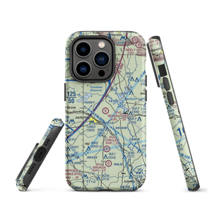 Seven Lakes Airport (62GA) VFR Sectional  Tough iPhone Case