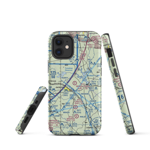 Seven Lakes Airport (62GA) VFR Sectional  Tough iPhone Case