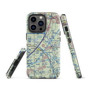 Seven Lakes Airport (62GA) VFR Sectional  Tough iPhone Case