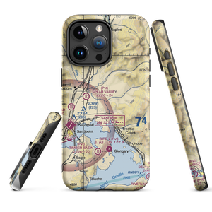 Seven Shamrock Airport (26ID) VFR Sectional  Tough iPhone Case