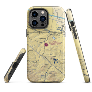 Seven Springs Airport (16TA) VFR Sectional  Tough iPhone Case