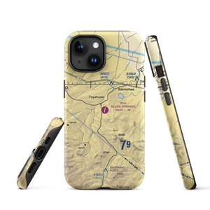 Seven Springs Airport (16TA) VFR Sectional  Tough iPhone Case