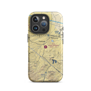 Seven Springs Airport (16TA) VFR Sectional  Tough iPhone Case