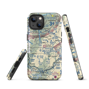 Seven Springs Airport (7SP) VFR Sectional  Tough iPhone Case