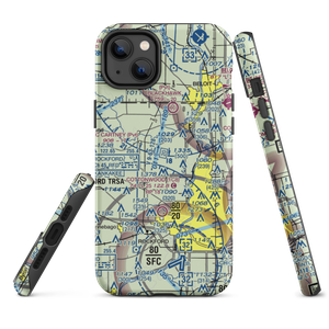 Severson Airport (LL79) VFR Sectional  Tough iPhone Case
