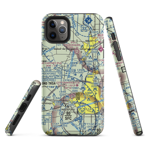 Severson Airport (LL79) VFR Sectional  Tough iPhone Case