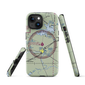 Seymour Municipal Airport (60F) VFR Sectional  Tough iPhone Case