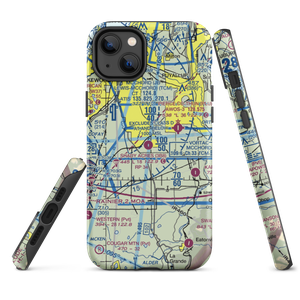 Shady Acres Airport (3B8) VFR Sectional  Tough iPhone Case