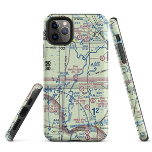 Shady Bend Airport (9FL5) VFR Sectional  Tough iPhone Case