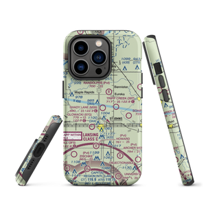 Shady Lane Airport (M99) VFR Sectional  Tough iPhone Case