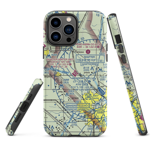 Shafter Airport - Minter Field (MIT) VFR Sectional  Tough iPhone Case