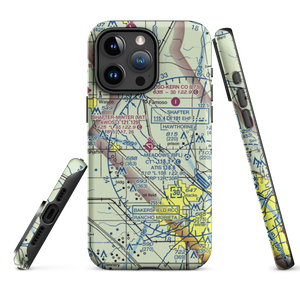 Shafter Airport - Minter Field (MIT) VFR Sectional  Tough iPhone Case