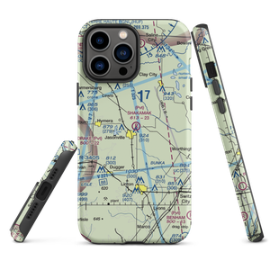 Shakamak Airport (IN08) VFR Sectional  Tough iPhone Case