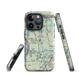 Shakamak Airport (IN08) VFR Sectional  Tough iPhone Case