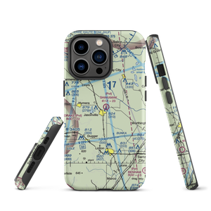 Shakamak Airport (IN08) VFR Sectional  Tough iPhone Case