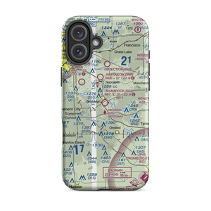 Shamrock Field (6G8) VFR Sectional  Tough iPhone Case