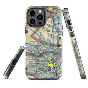 Shangri-La Airport (0WN1) VFR Sectional  Tough iPhone Case