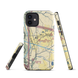 Shaniko Cattle Airport (OG54) VFR Sectional  Tough iPhone Case