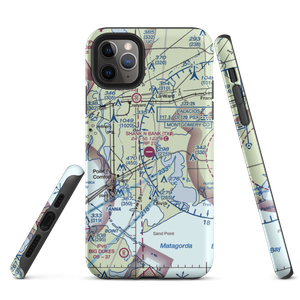 Shank N Bank Airport (TX0) VFR Sectional  Tough iPhone Case