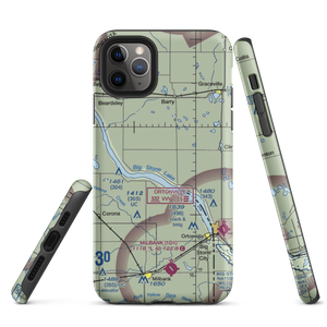 Shannon Field (41MN) VFR Sectional  Tough iPhone Case