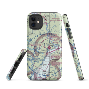 Shannons Pond Seaplane Base (0Z3) VFR Sectional  Tough iPhone Case