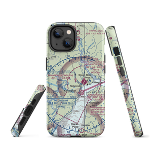 Shannons Pond Seaplane Base (0Z3) VFR Sectional  Tough iPhone Case