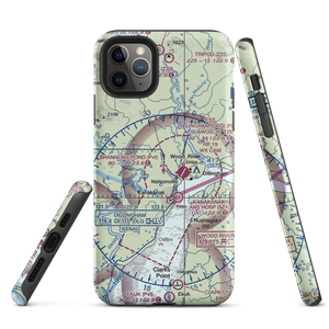 Shannons Pond Seaplane Base (AA15) VFR Sectional  Tough iPhone Case