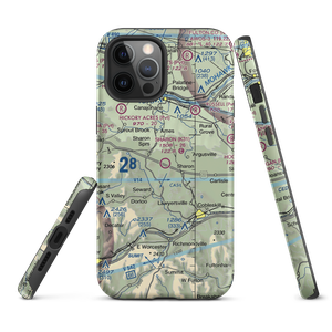 Sharon Airport (K31) VFR Sectional  Tough iPhone Case