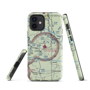 Sharp County Regional Airport (CVK) VFR Sectional  Tough iPhone Case